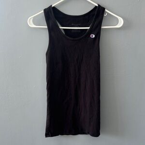 Champion Jet Black Sleeveless Top